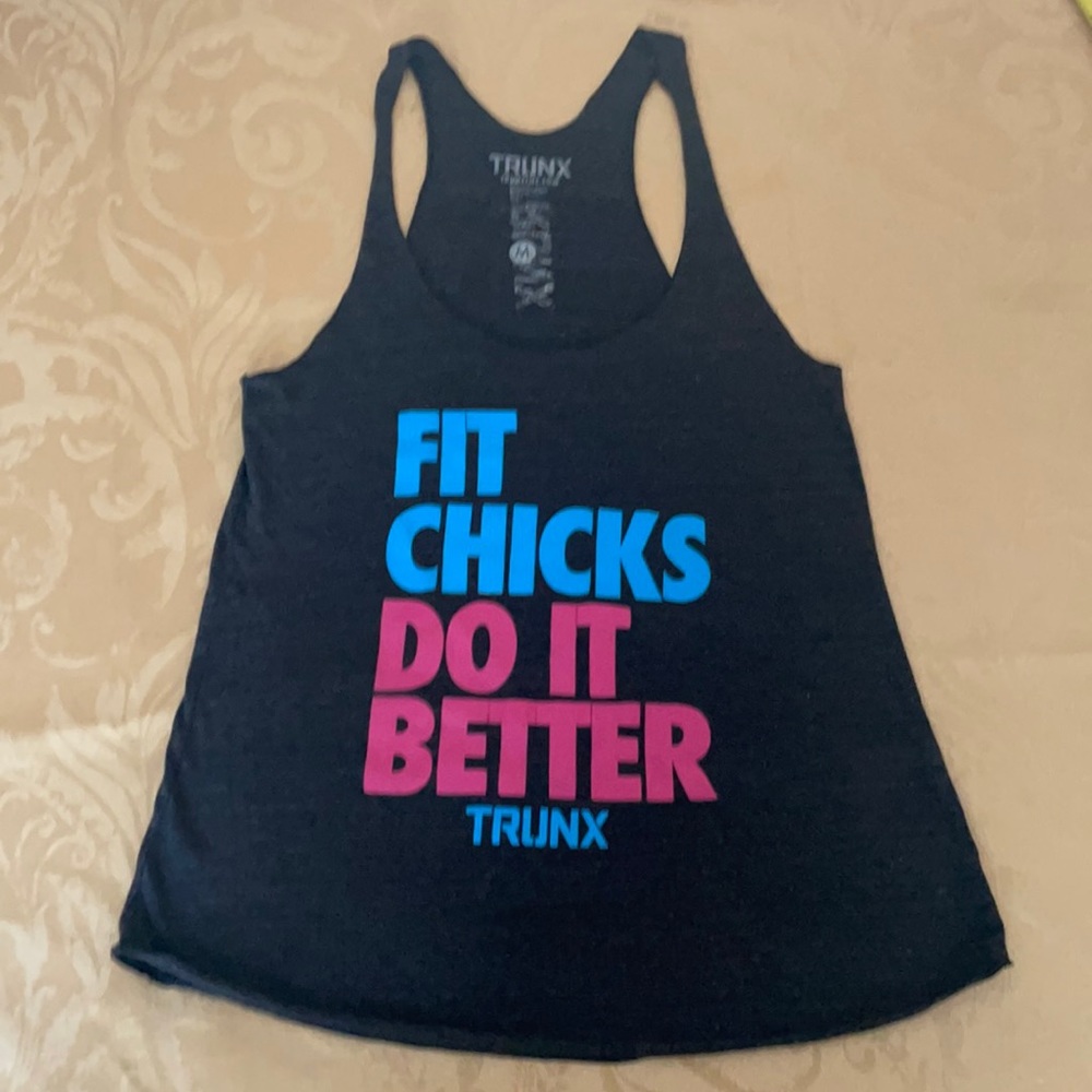 Trunx Fit Chicks gym tank top 💪